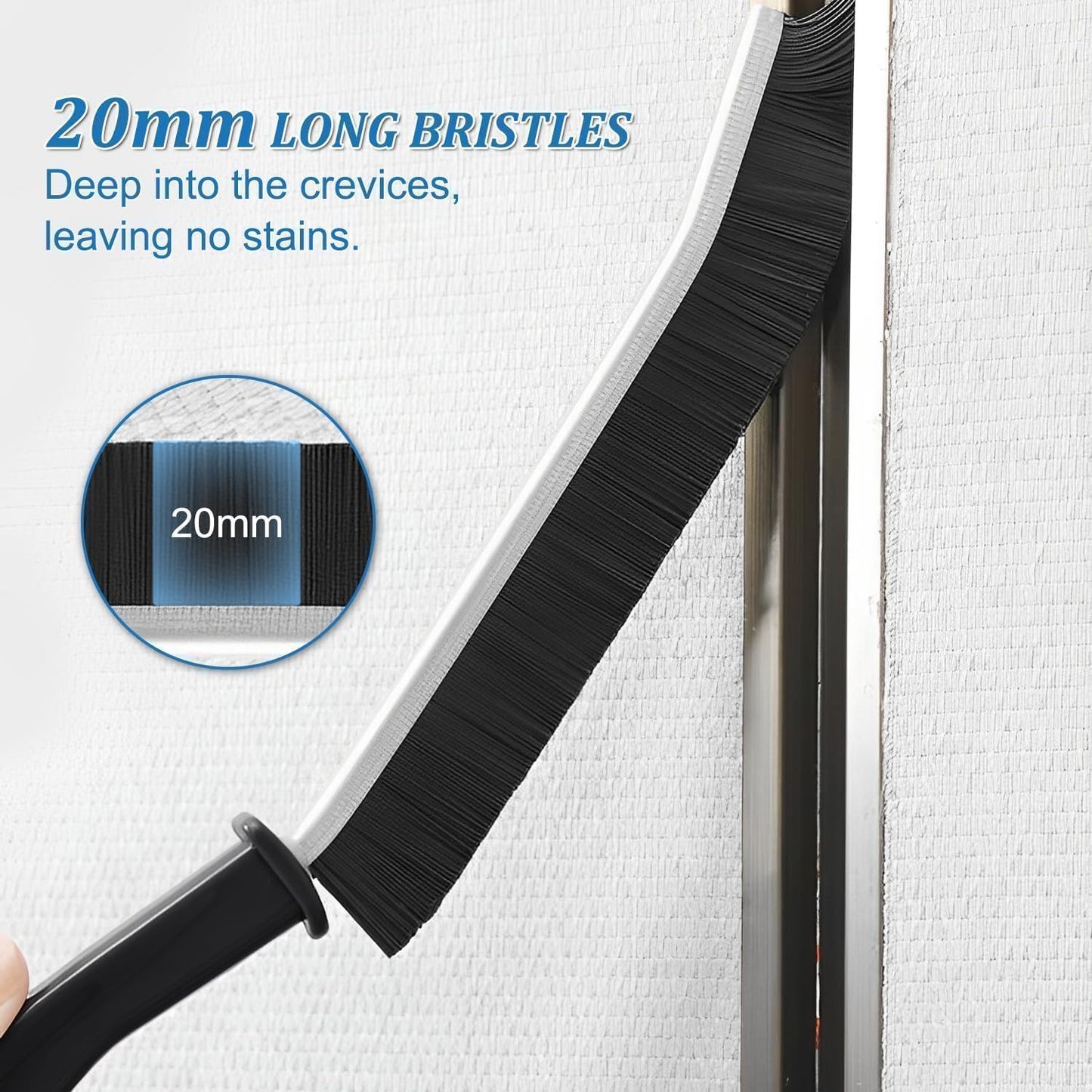 Mini Gap Cleaning Brush and Corner Cleaner (Pack of 2)