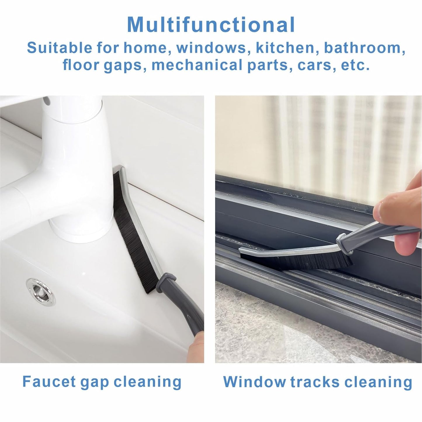 Mini Gap Cleaning Brush and Corner Cleaner (Pack of 2)