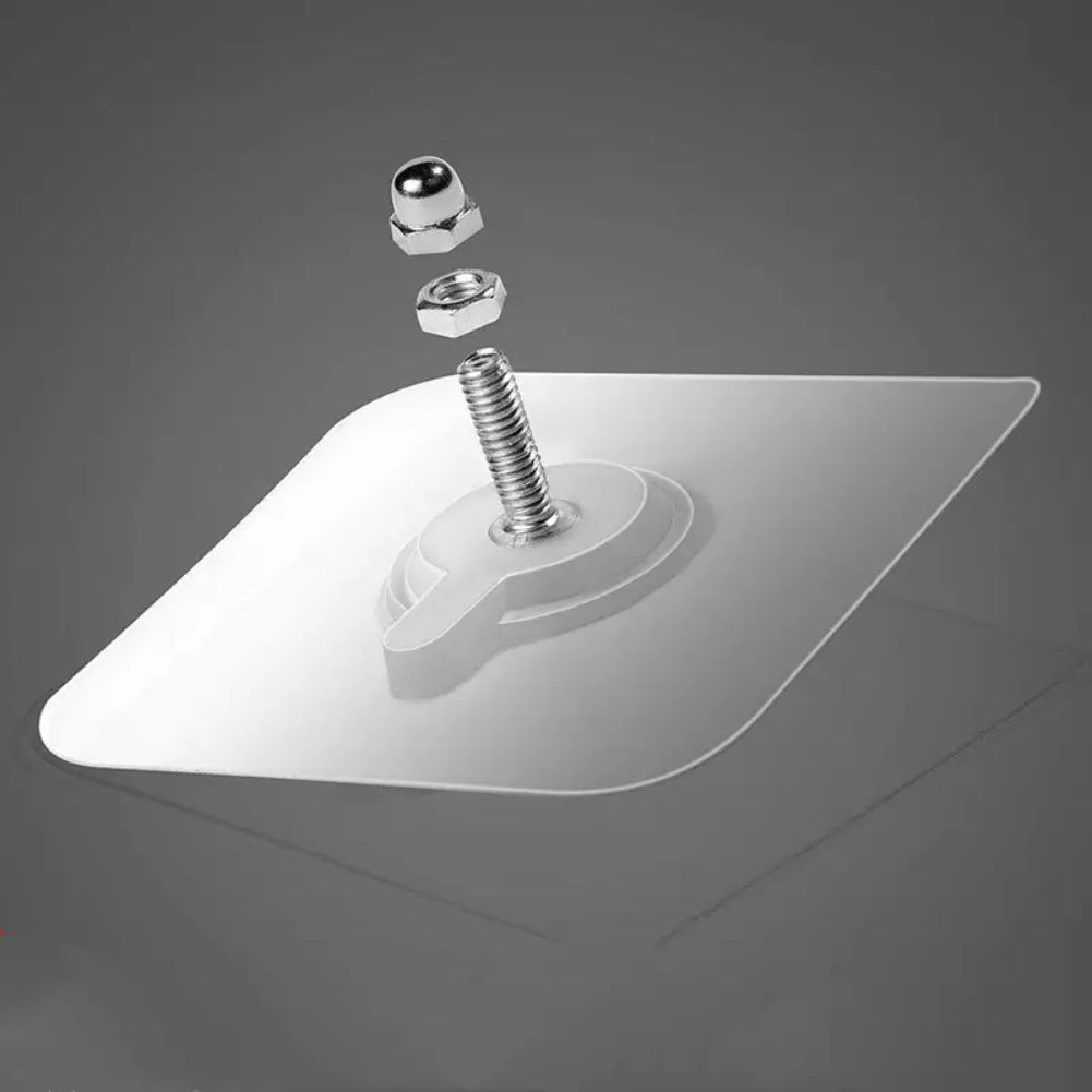 Self Adhesive Screw Hooks (12 Pack)