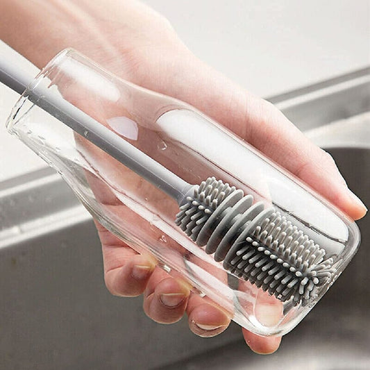 Silicone Bottle Cleaning Brush (2 Pack)