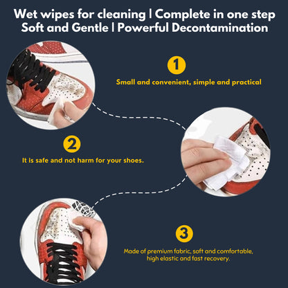 Shoes Cleaning Wipes (80 Wipes)